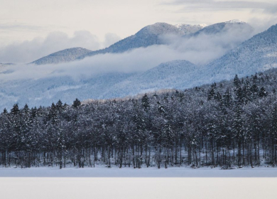 Winter on Lake Winnipesaukee: Calm, Cold, and Beautiful
